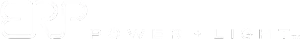 Black-and-gray abstract banner with a few small dark spots on a white background