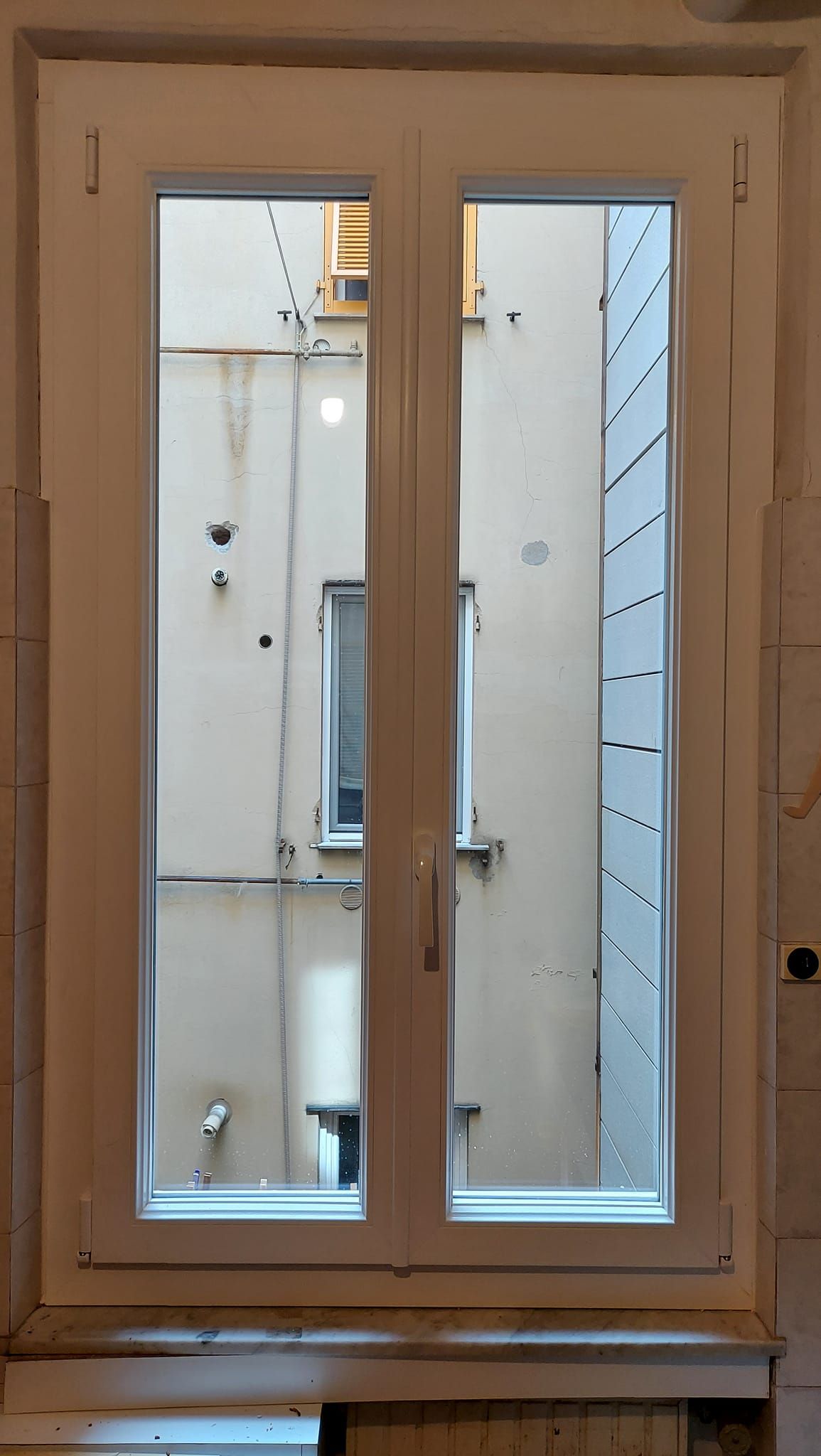nuova finestra in pvc
