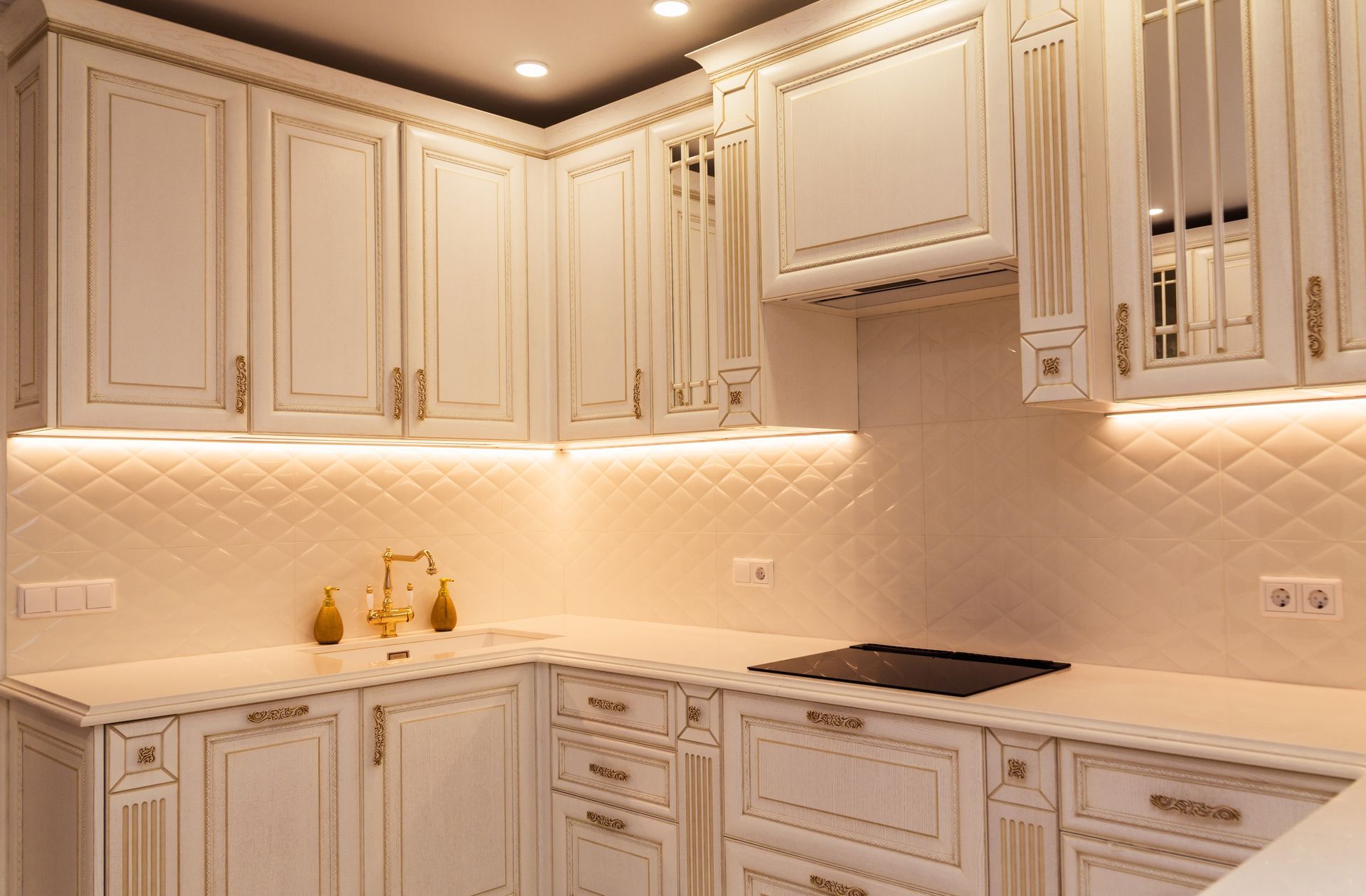 For custom cabinets in Eagle River ID call Eagle River Door & Glass