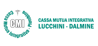 Logo with green text and circular emblem reading “Cassa Mutua Integrativa Lucchini - Dalmine”