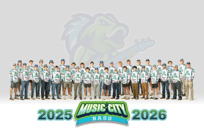 Music City Bass 2026 Fishing Team