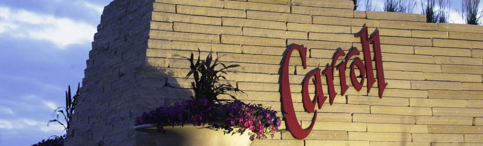 Sign in Carrol, Iowa