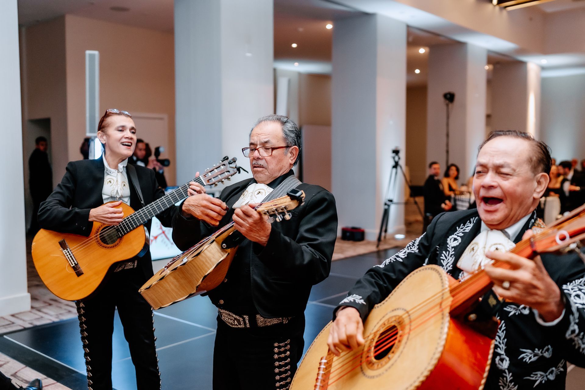 Mariachi performing at a DC wedding