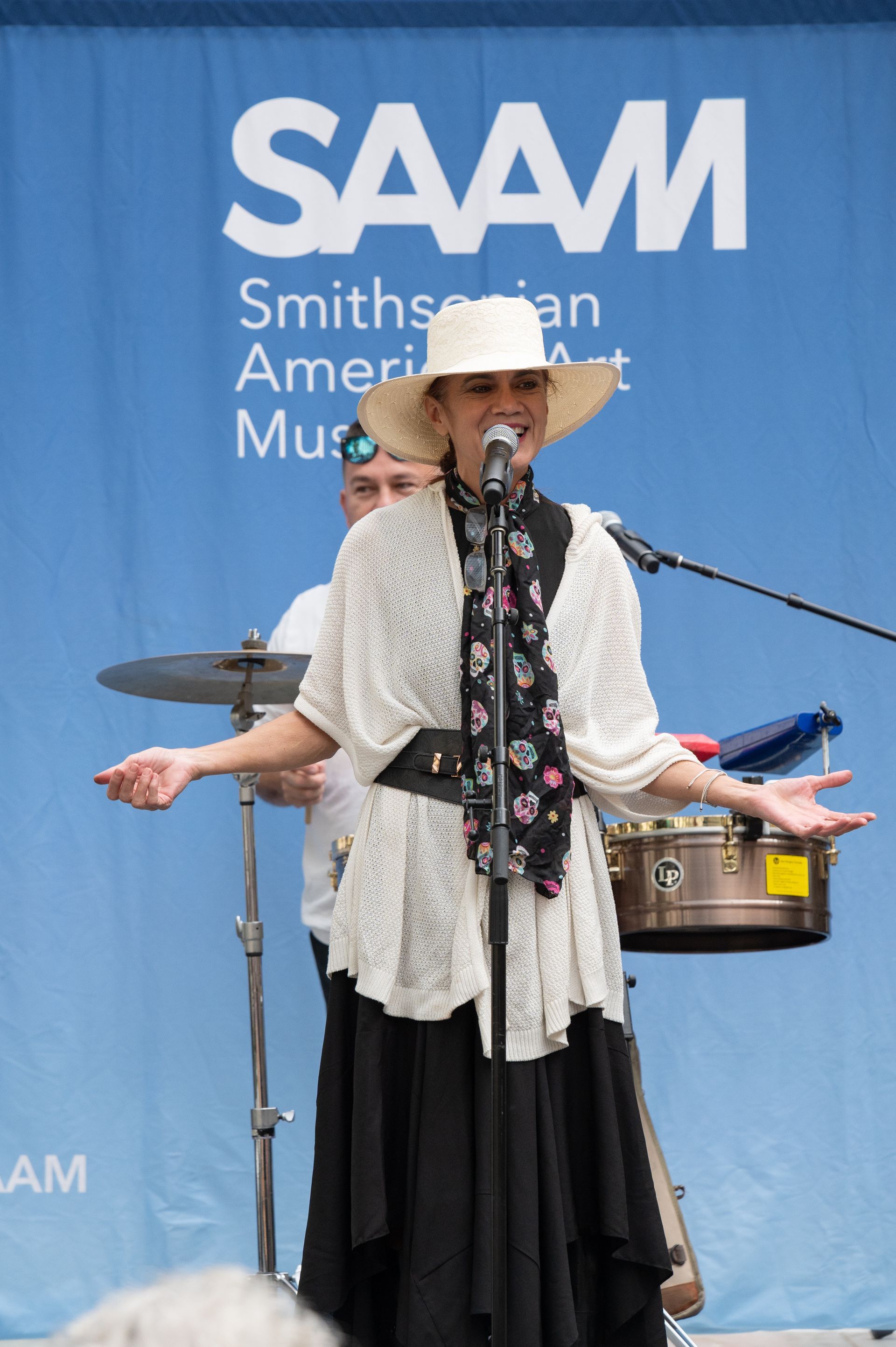 Sol y Rumba performing for Hispanic Heritage Month at the Smithsonian American Art Museum