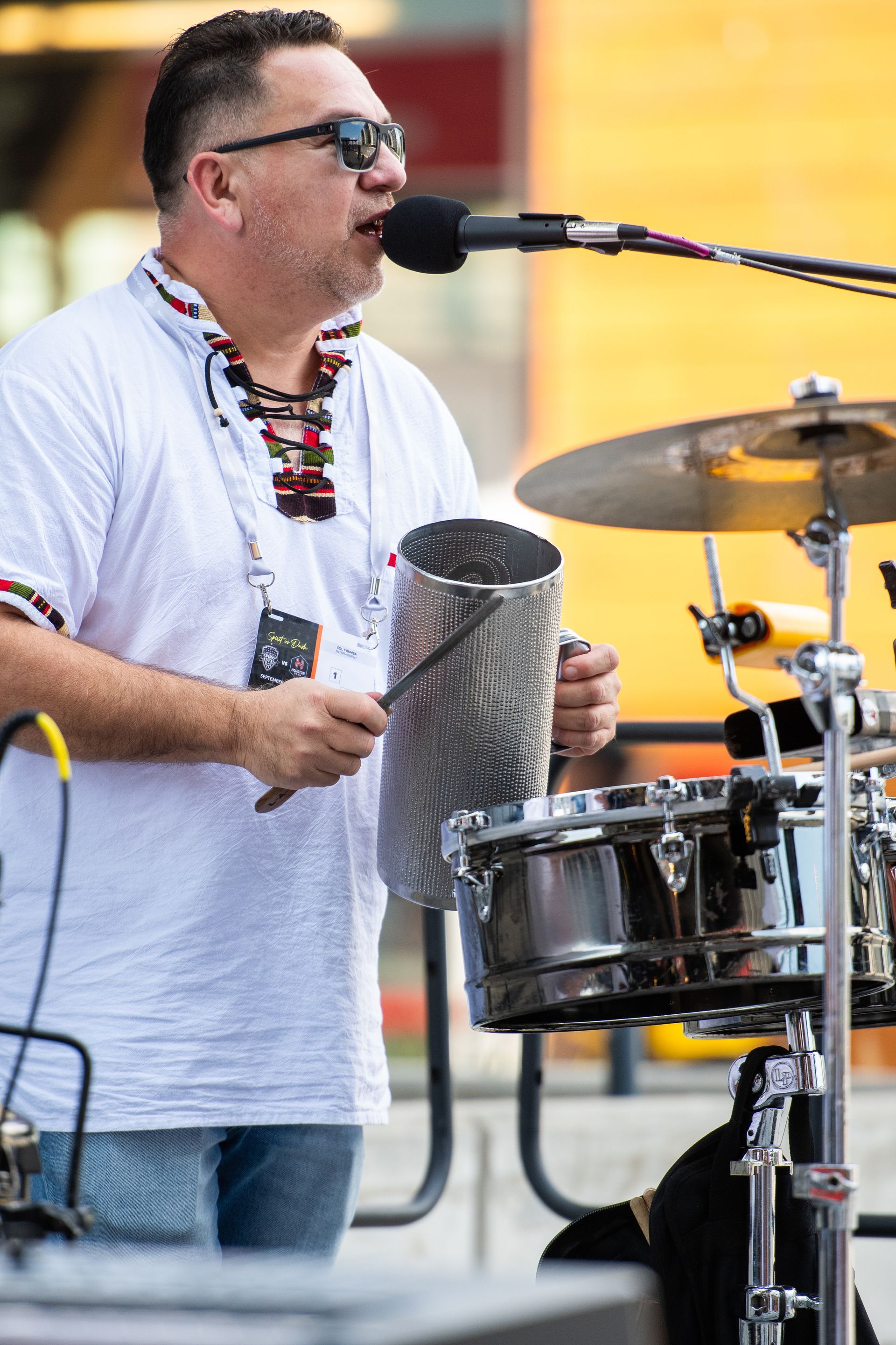  Sol y Rumba performing at Audi Field Washington DC