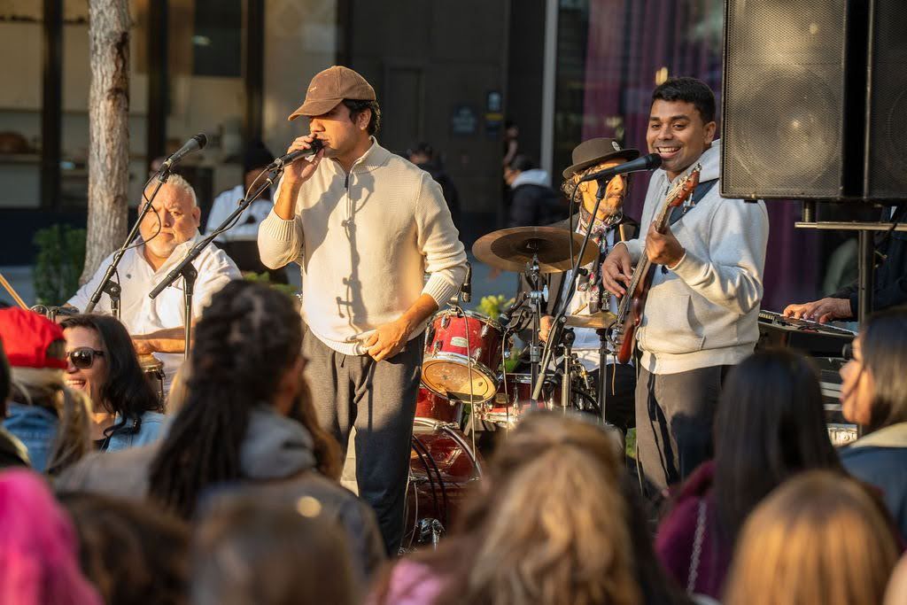 Sol y Rumba performing at Día de los Muertos event at The Wharf DC