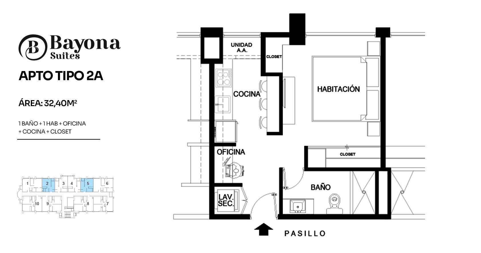 Plano del Apartamento