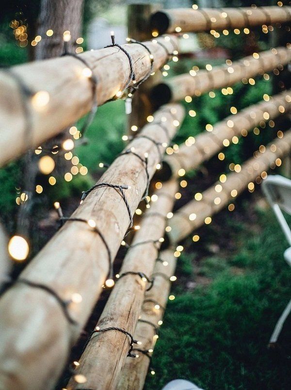 what is a celebration of life fence with lights