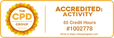 The cpd group has been accredited for 65 credit hours