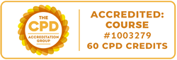 The cpd accreditation group has 60 cpd credits