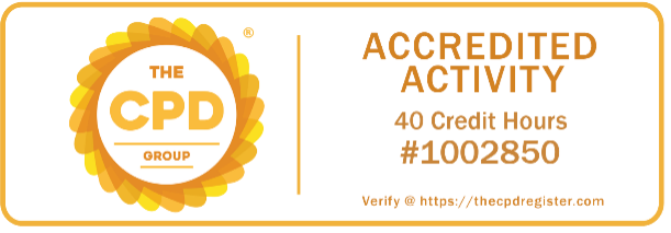 The cpd group has been accredited for 40 credit hours