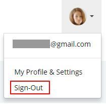 A screenshot of the my profile and settings page on a computer.
