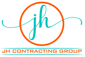 A gray logo with a circle containing the letter