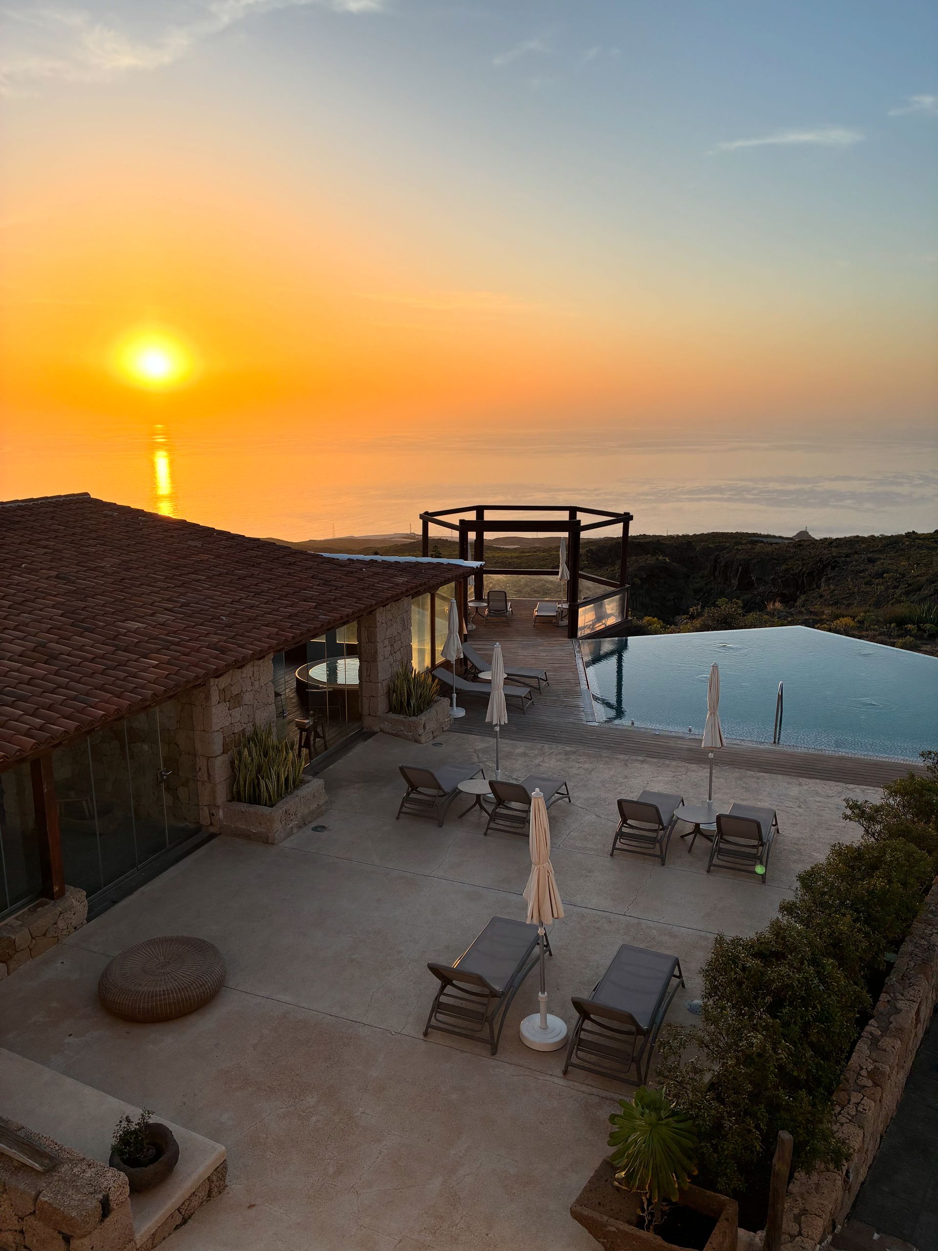 Retreats in Tenerife page with beautiful picture