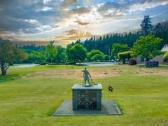Forest Lawn Cemetery in Bremerton, WA cemetery grounds