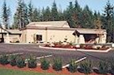 The Stone Chapel Poulsbo Mortuary in Poulsbo, WA exterior building