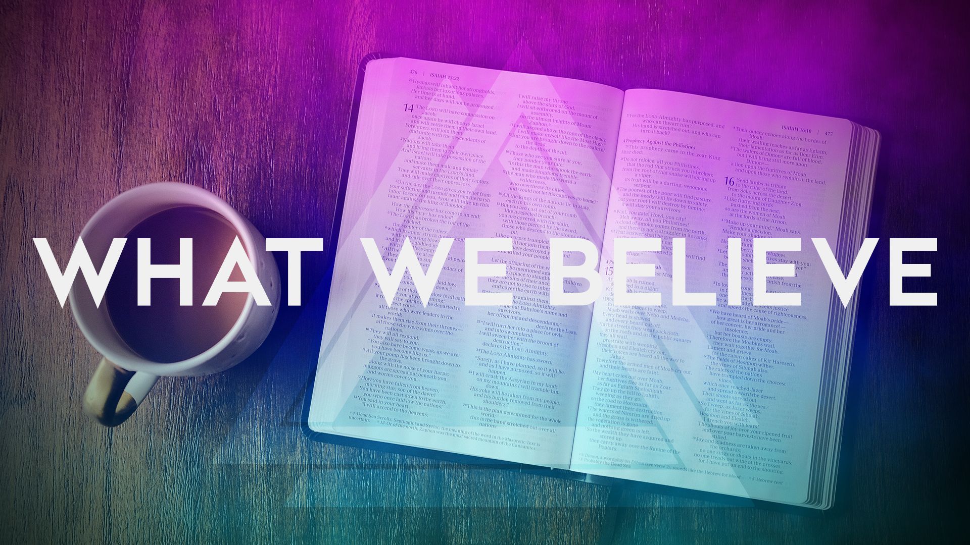 Our Beliefs at a church in Clarendon Hills