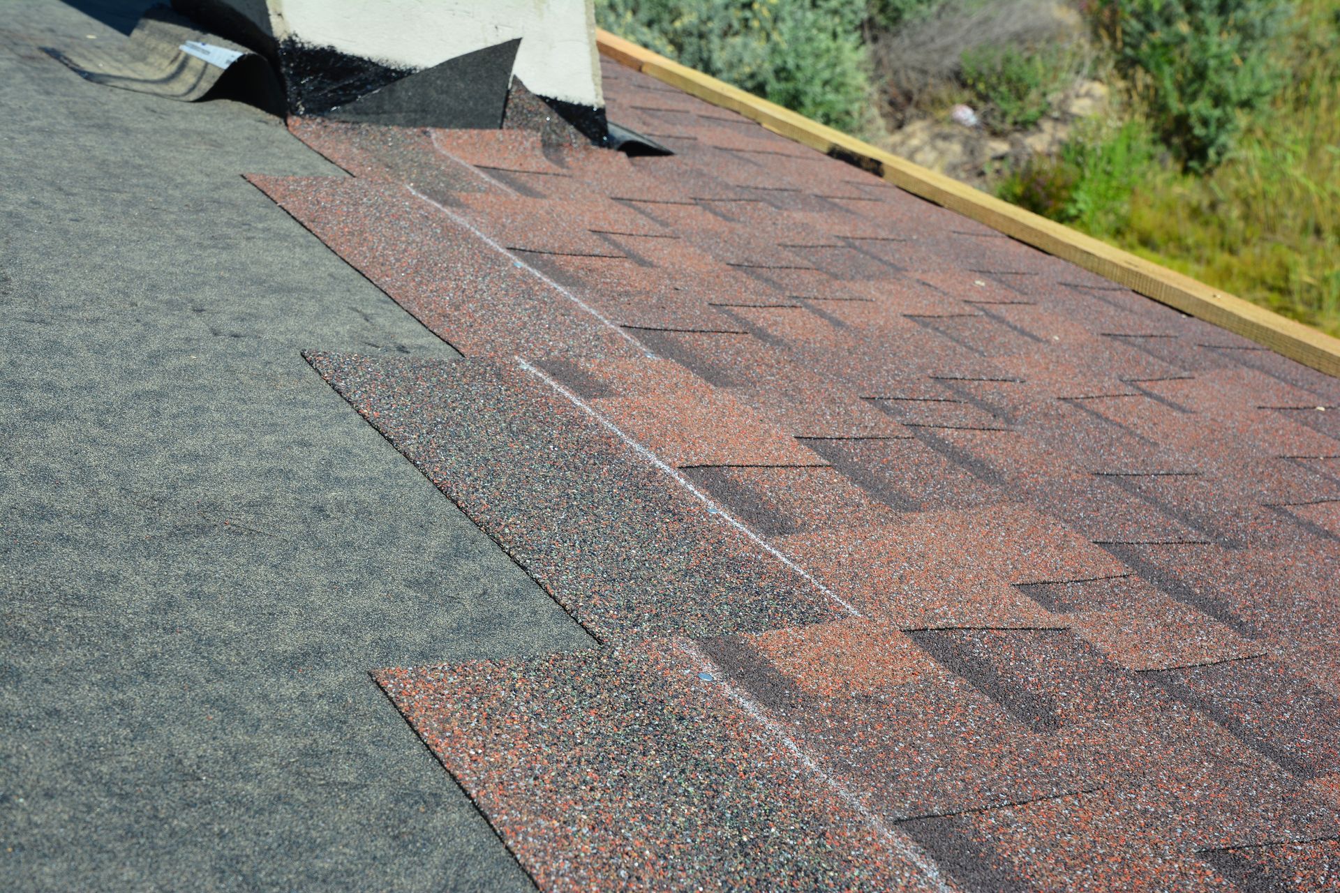 Asphalt shingle roof replacement in the Midwest