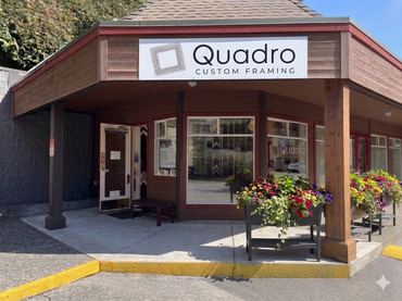 A storefront with a sign labeled 