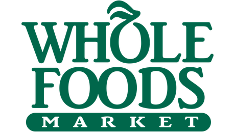 Whole Foods Market logo in green serif text on a white background