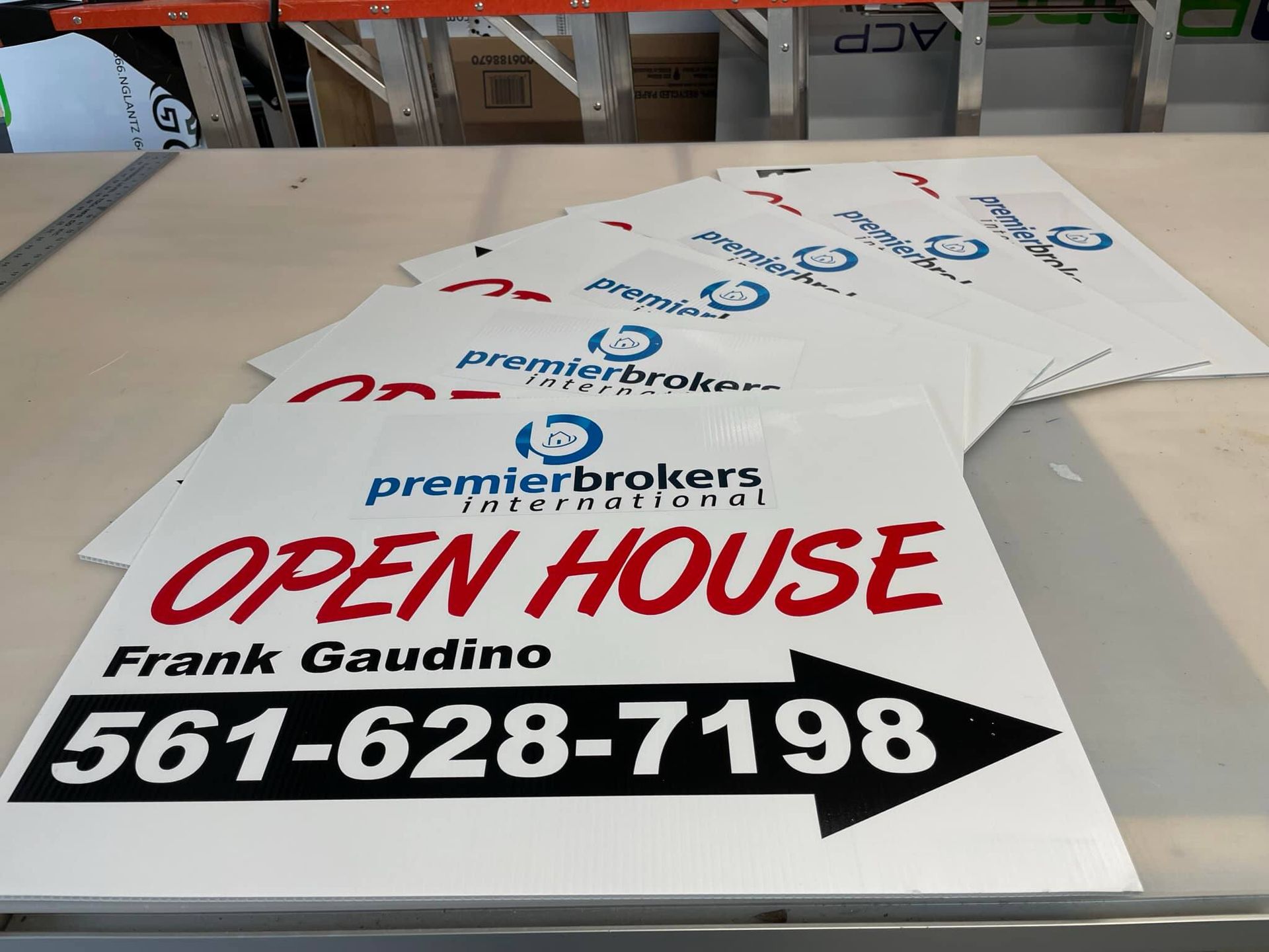Broker Signage