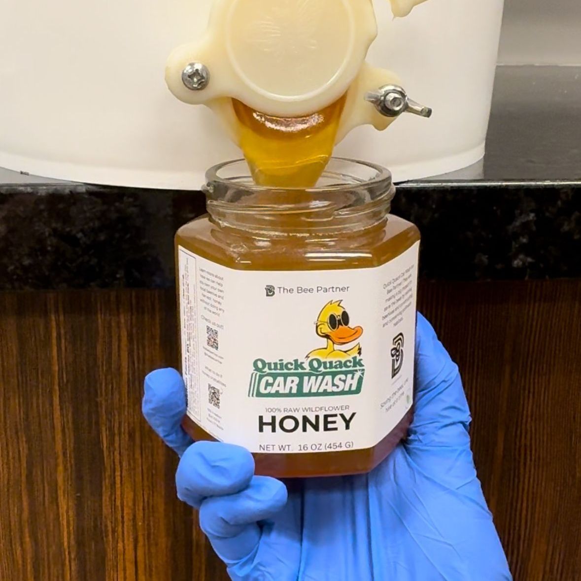 Quick Quack Car Wash Raw Honey