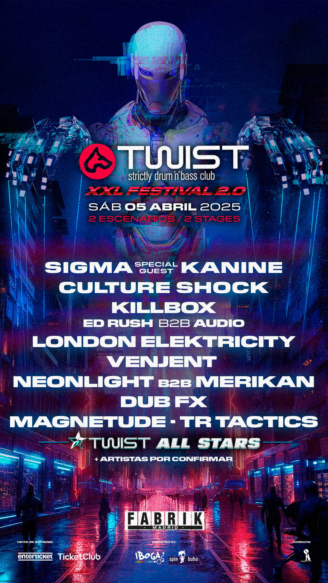 LLAMANOS DRUM AND BASS MADRID