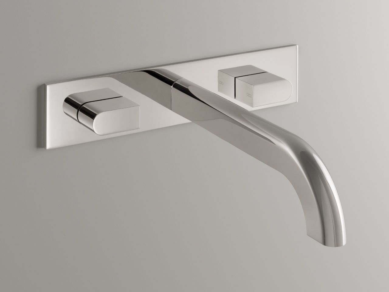 miscelatore bagno in acciaio inox