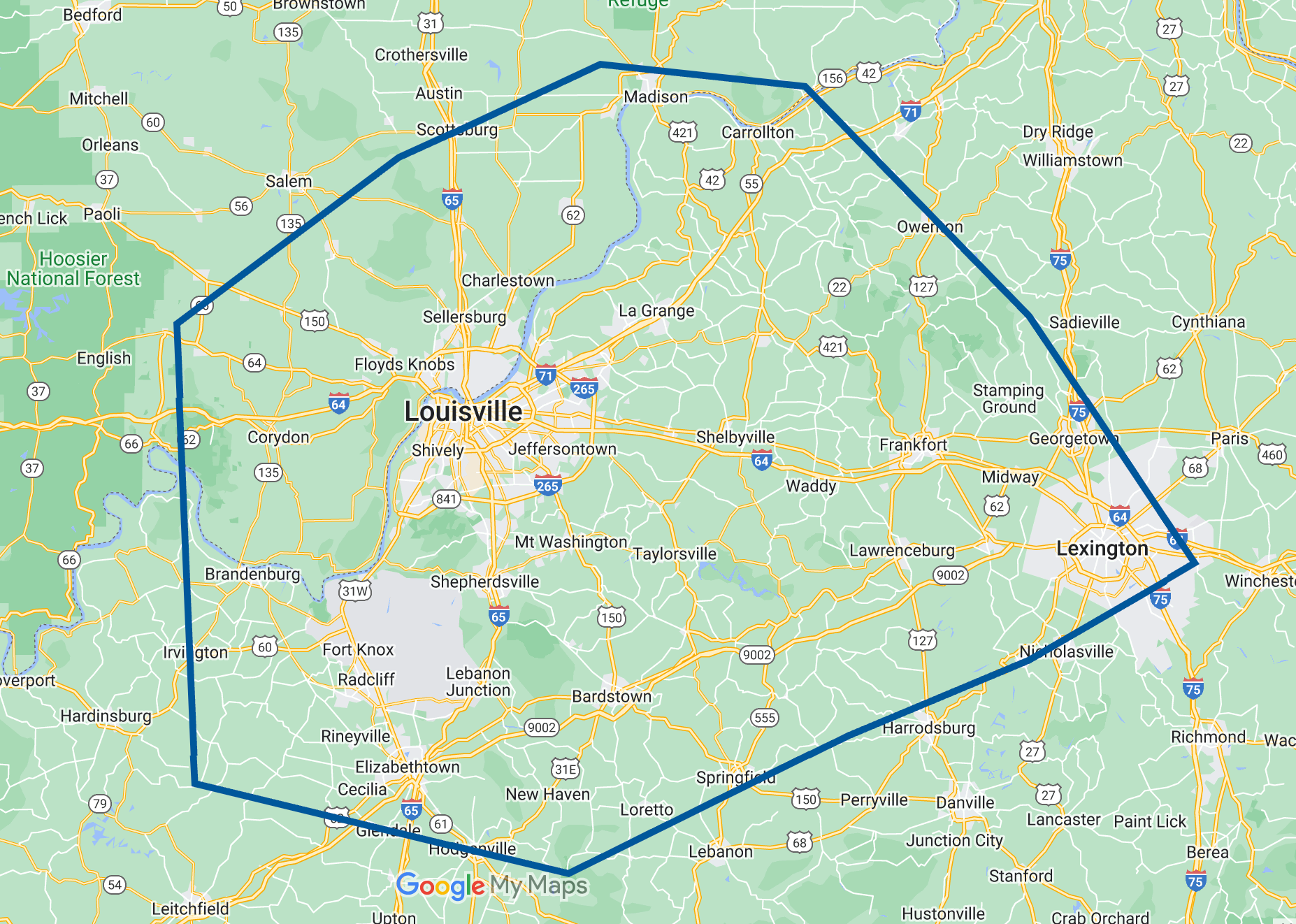 service areas