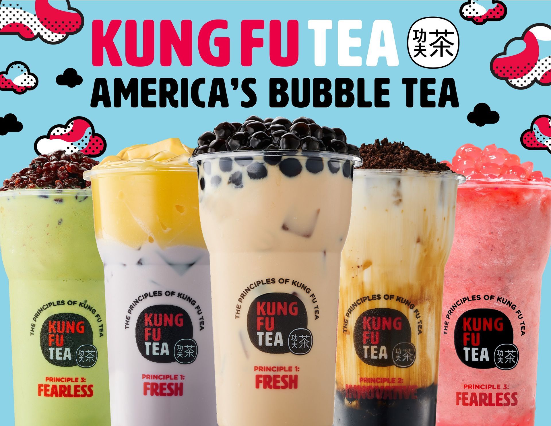 An image of kung fu tea america 's bubble tea