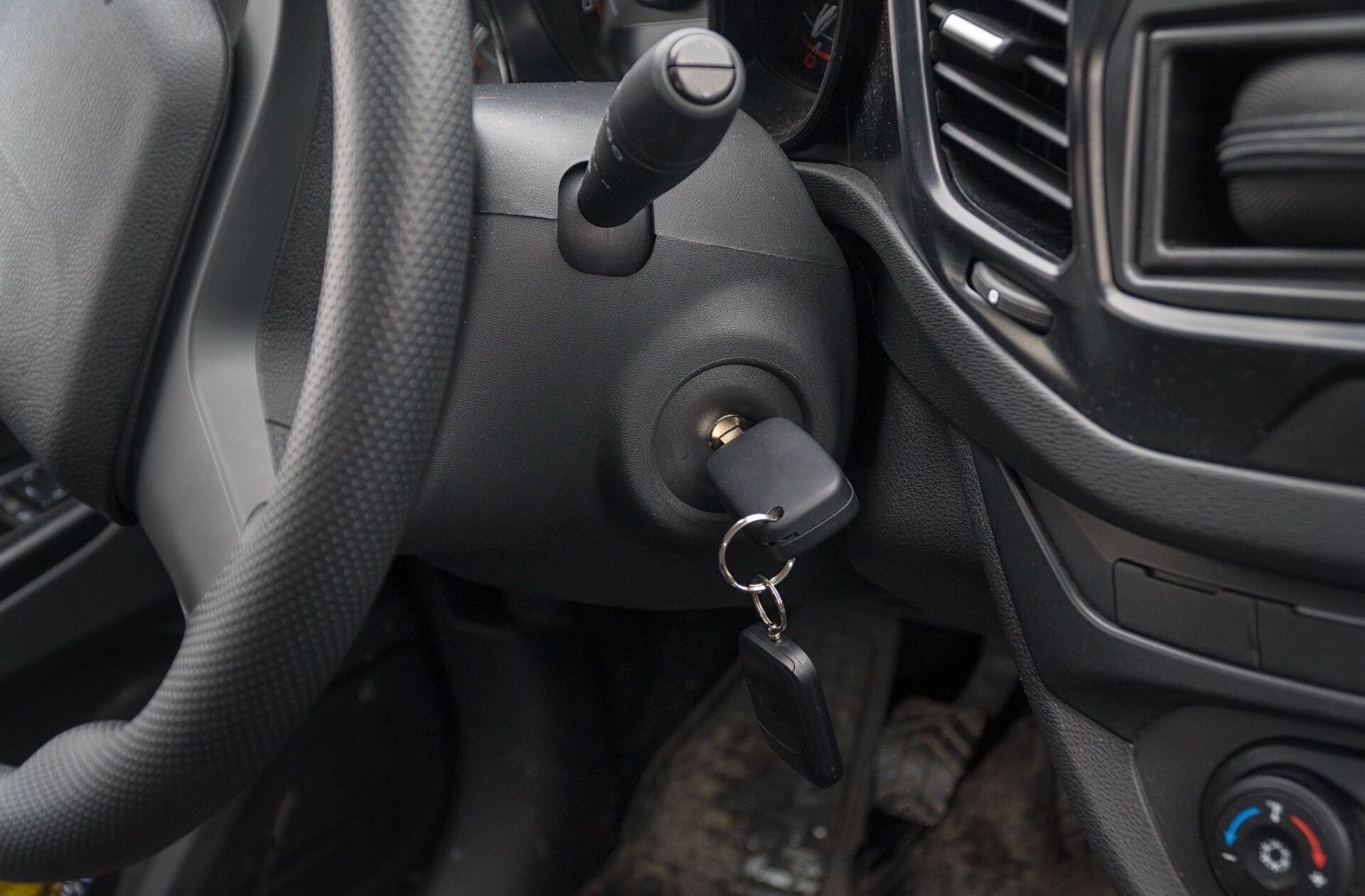 key in ignition