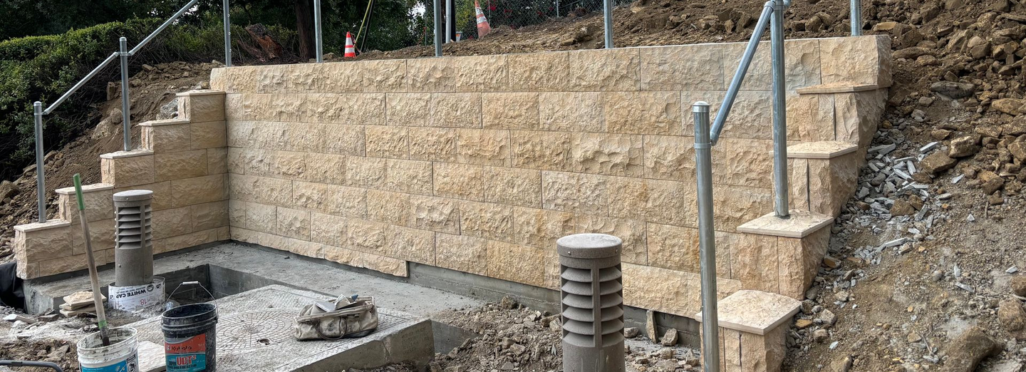 Commercial block wall contractor
