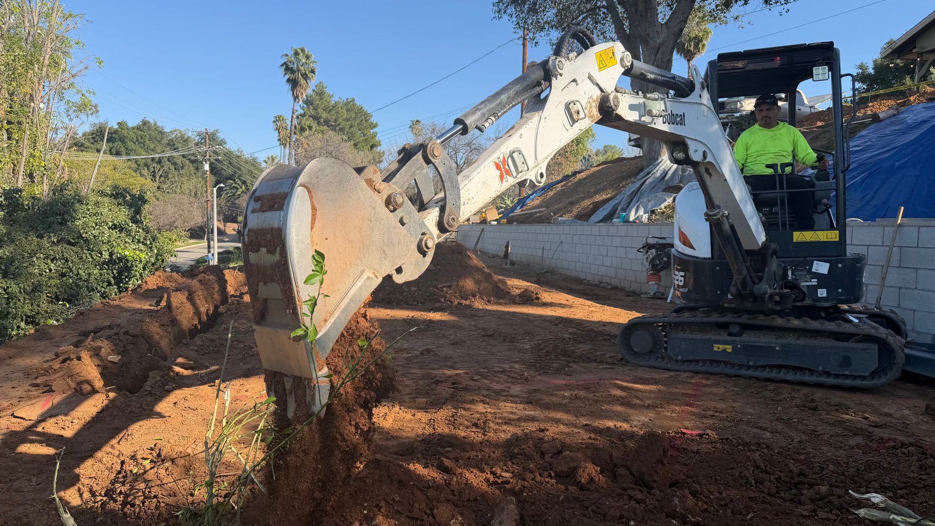 Excavating contractor southern california