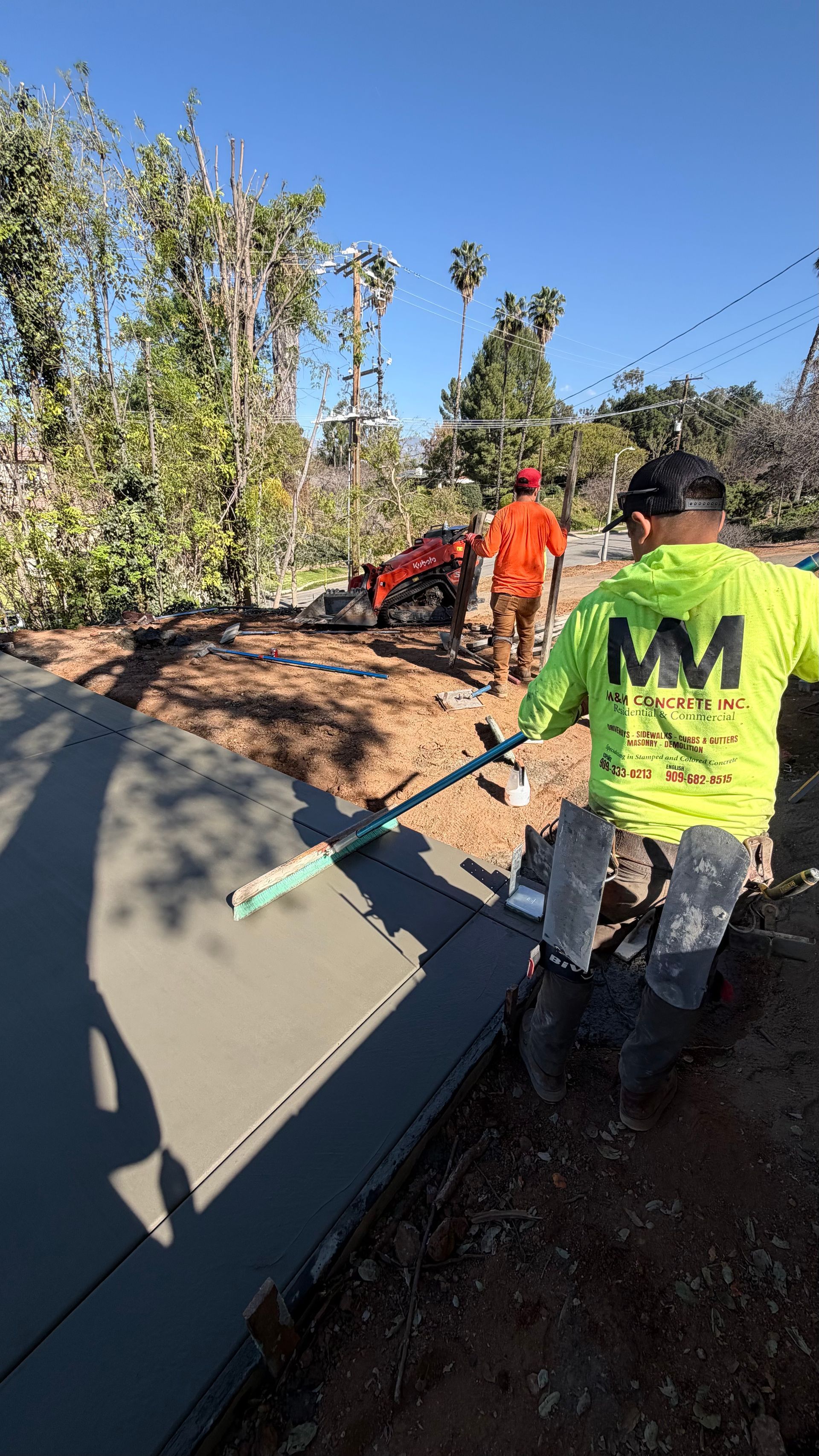 Concrete contractor Southern California