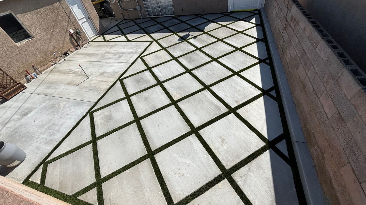 Residential concrete and turf contractor inland empire