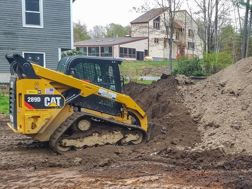 Excavated soil hauling and grading in Lake Arrowhead California