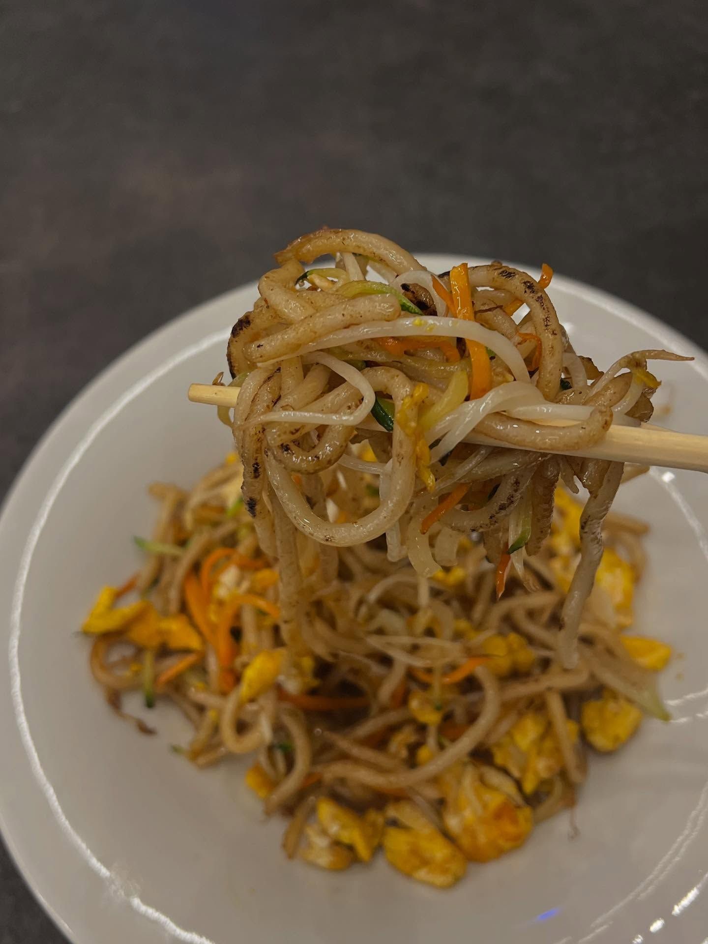 Noodles con verdure