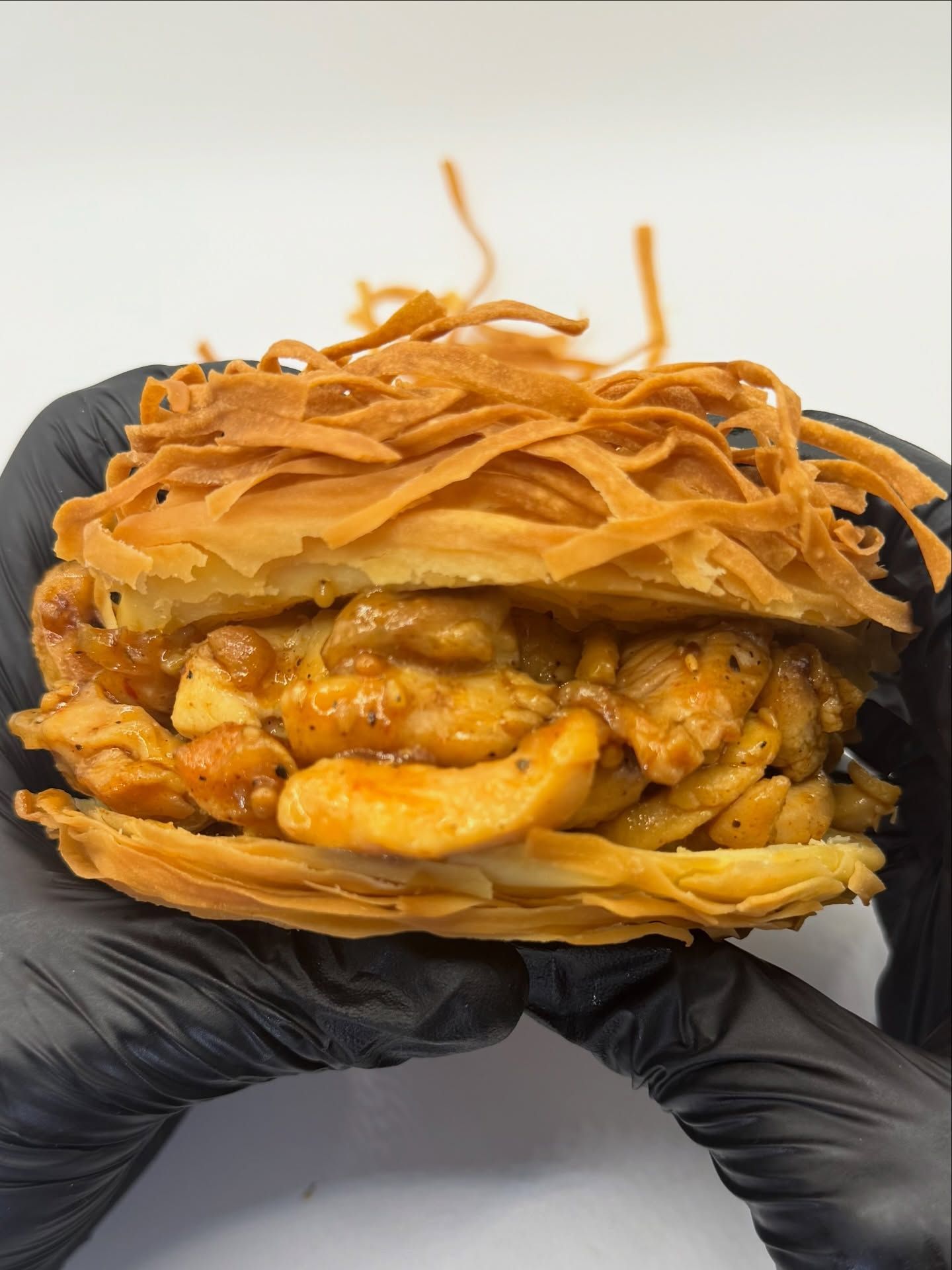 Roujiamo con pollo