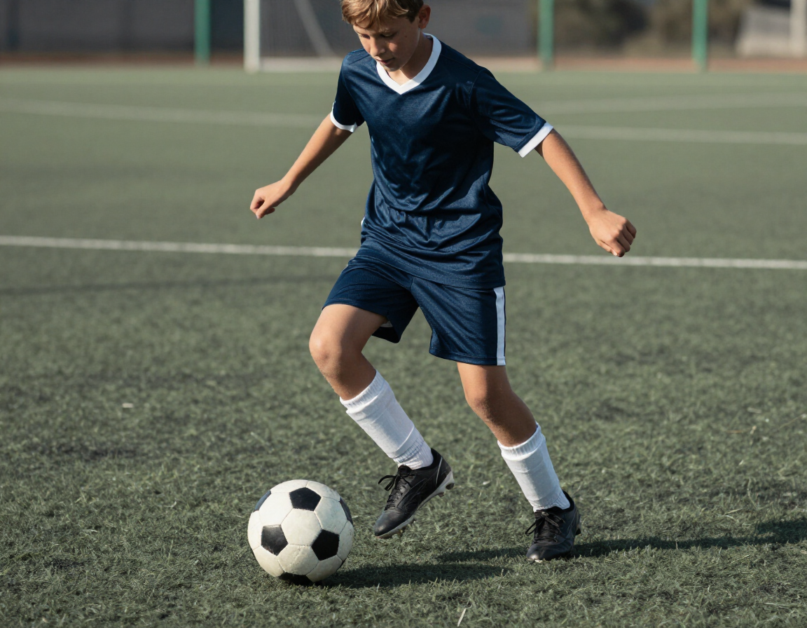 Player in training