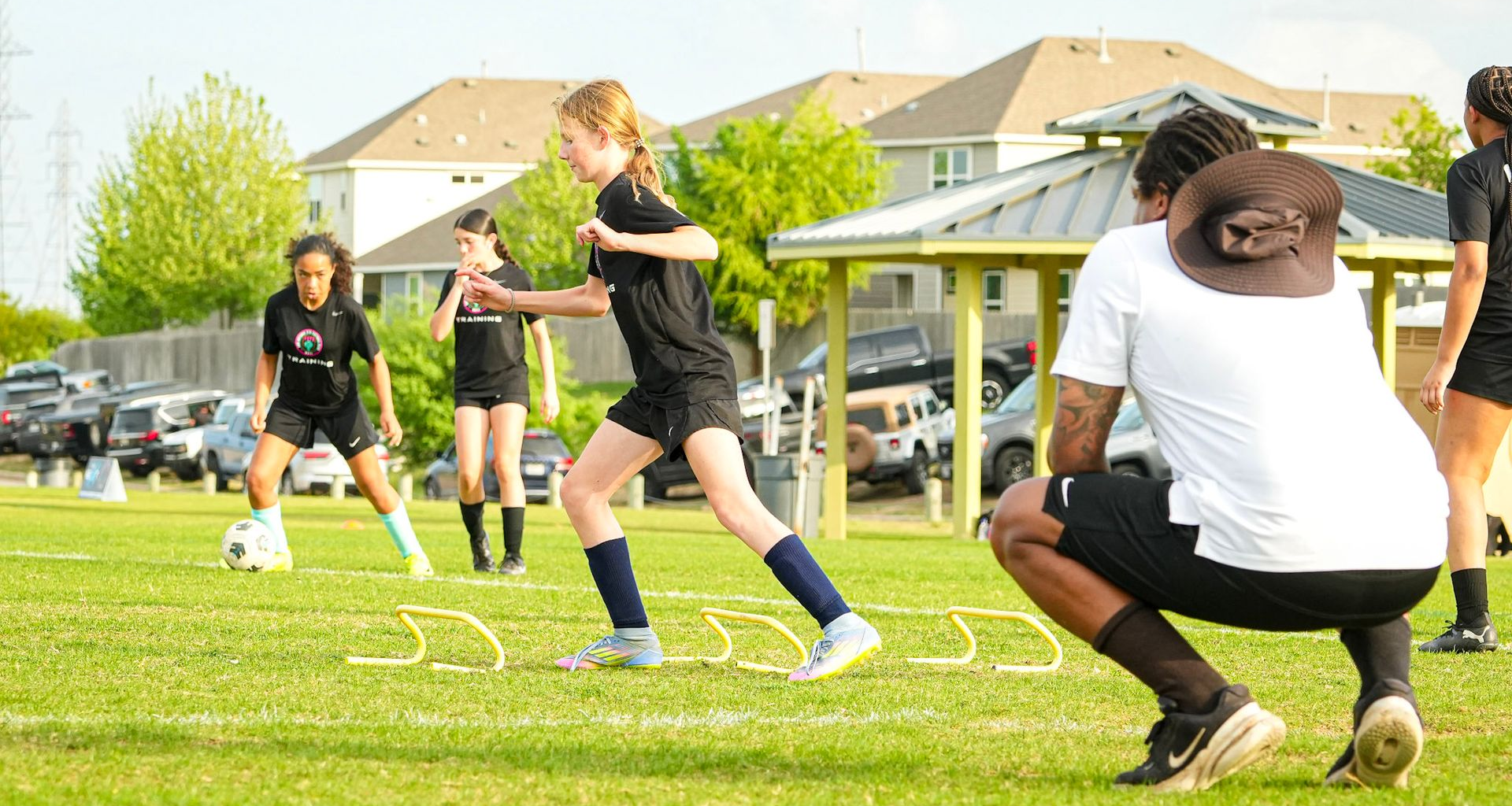 210 FC Academy training session