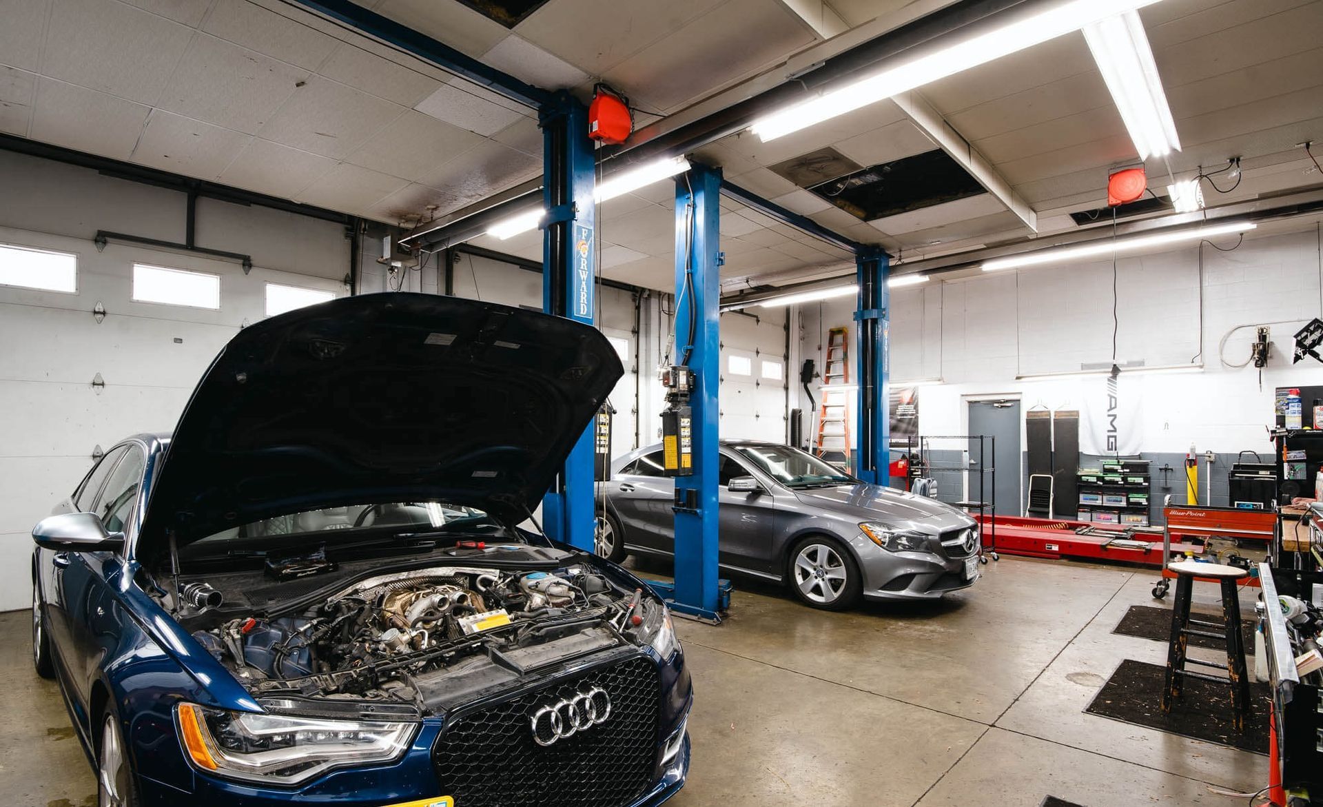 Audi Ready To Repair in Our Garage in Richmond, VA - The Euro Shop