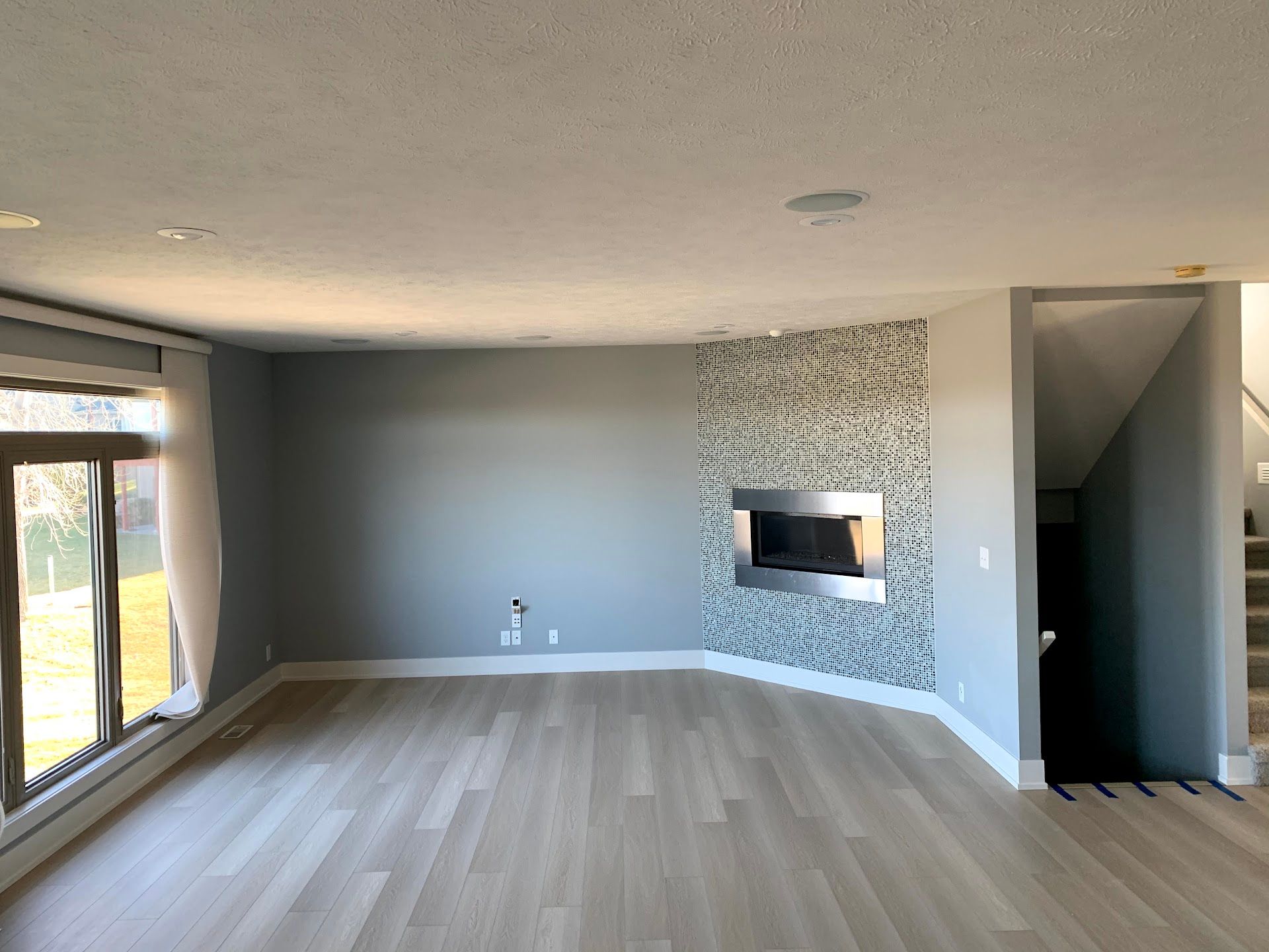Living room, Boulder Ridge Court Remodel