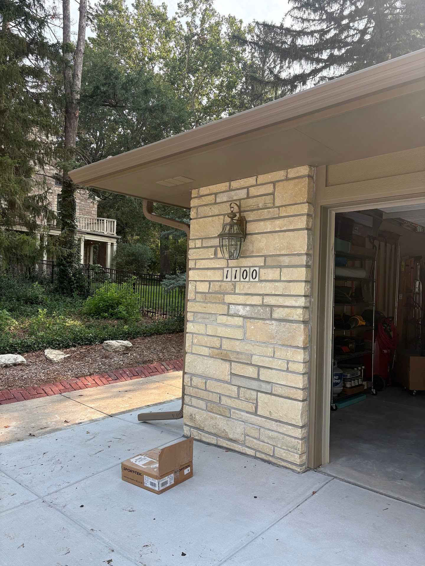 Exterior, Fall Creek Road Garage