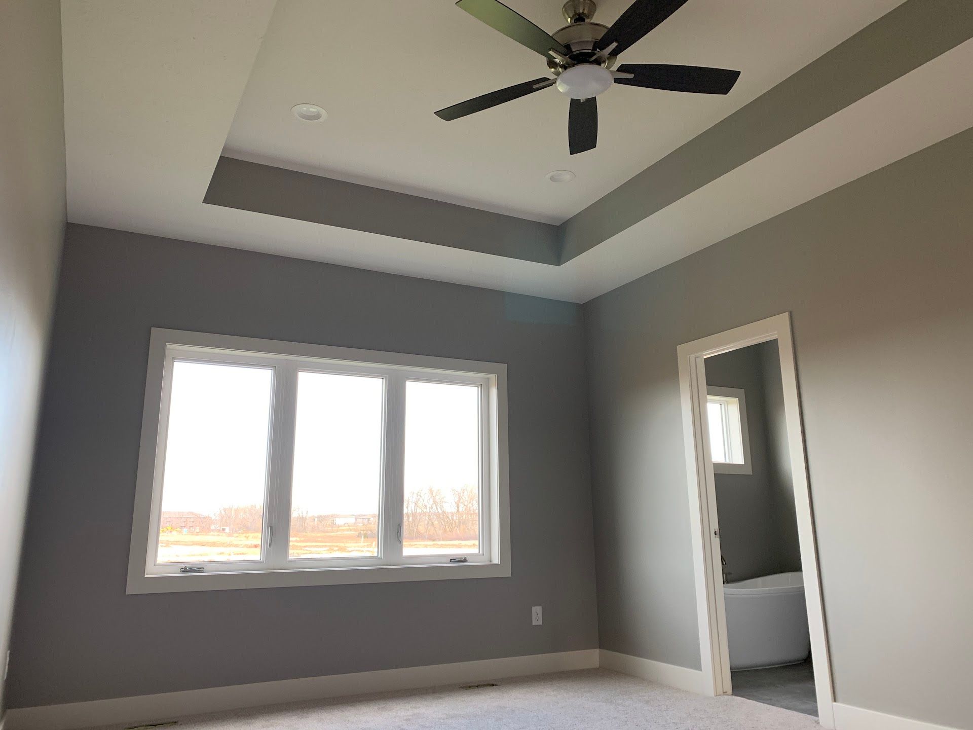 Bedroom, Green Valley Lane Custom Home