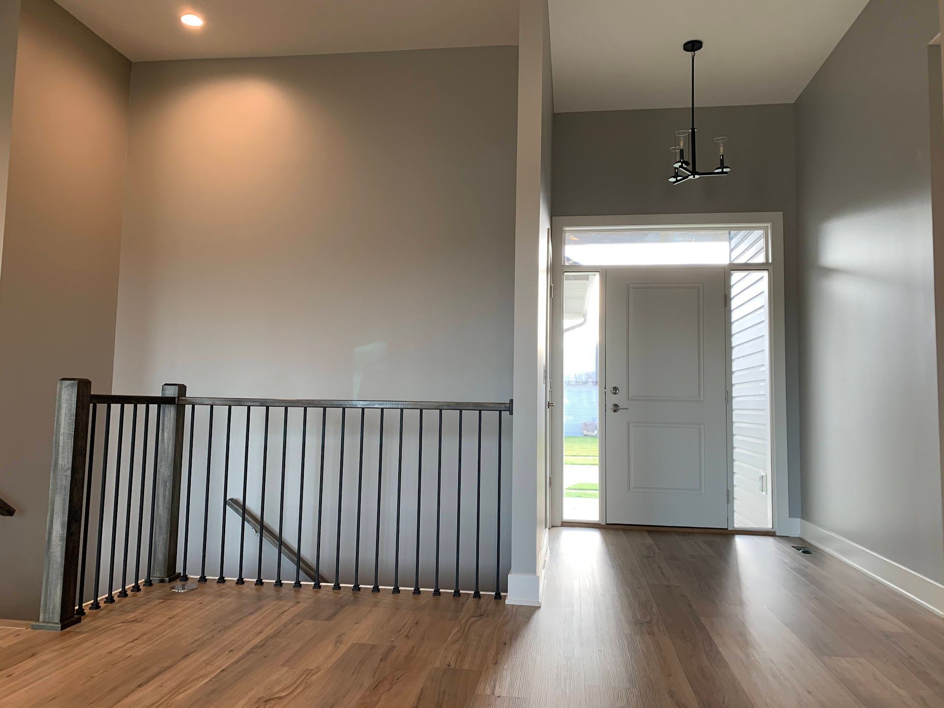 Entryway, Green Valley Lane Custom Home