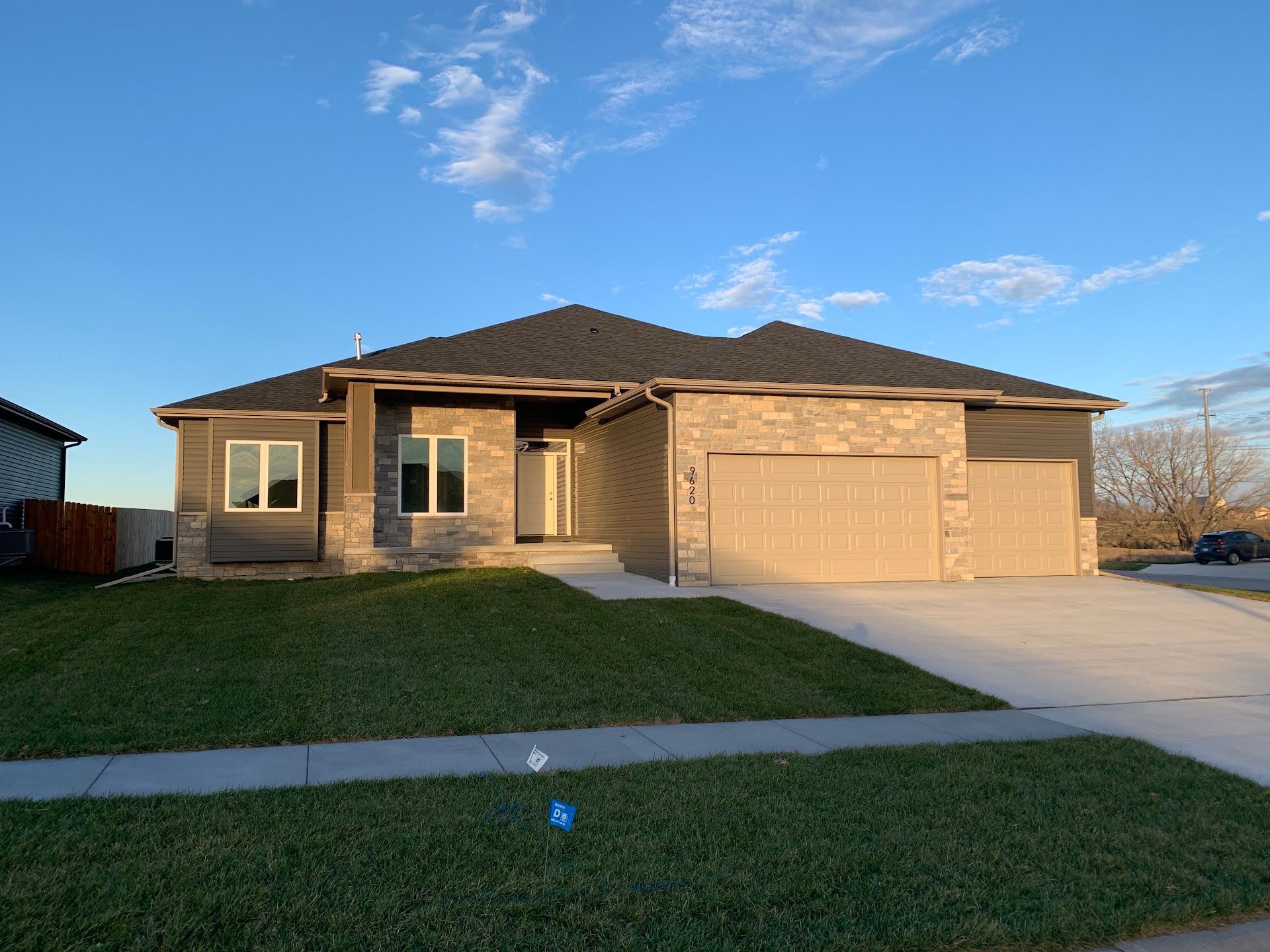 Exterior, Green Valley Lane Custom Home
