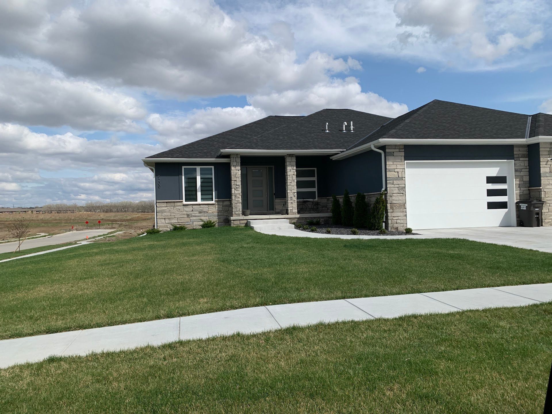Exterior, Green Valley Lane Custom Home