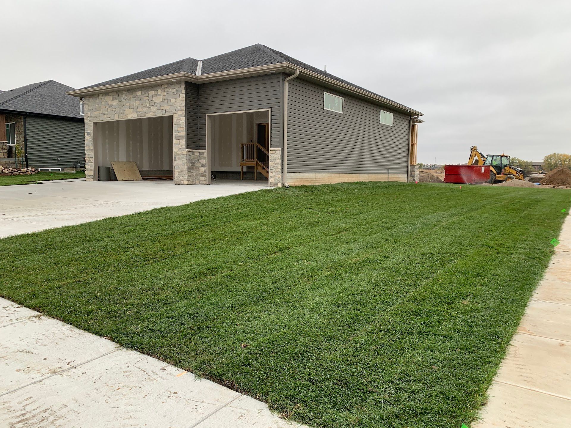 Exterior, Green Valley Lane Custom Home