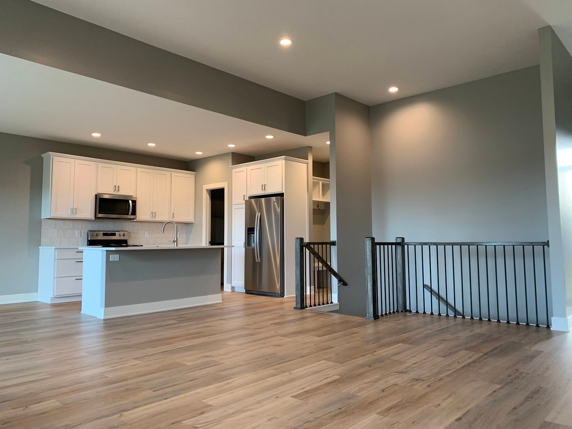 Kitchen, Green Valley Lane Custom Home