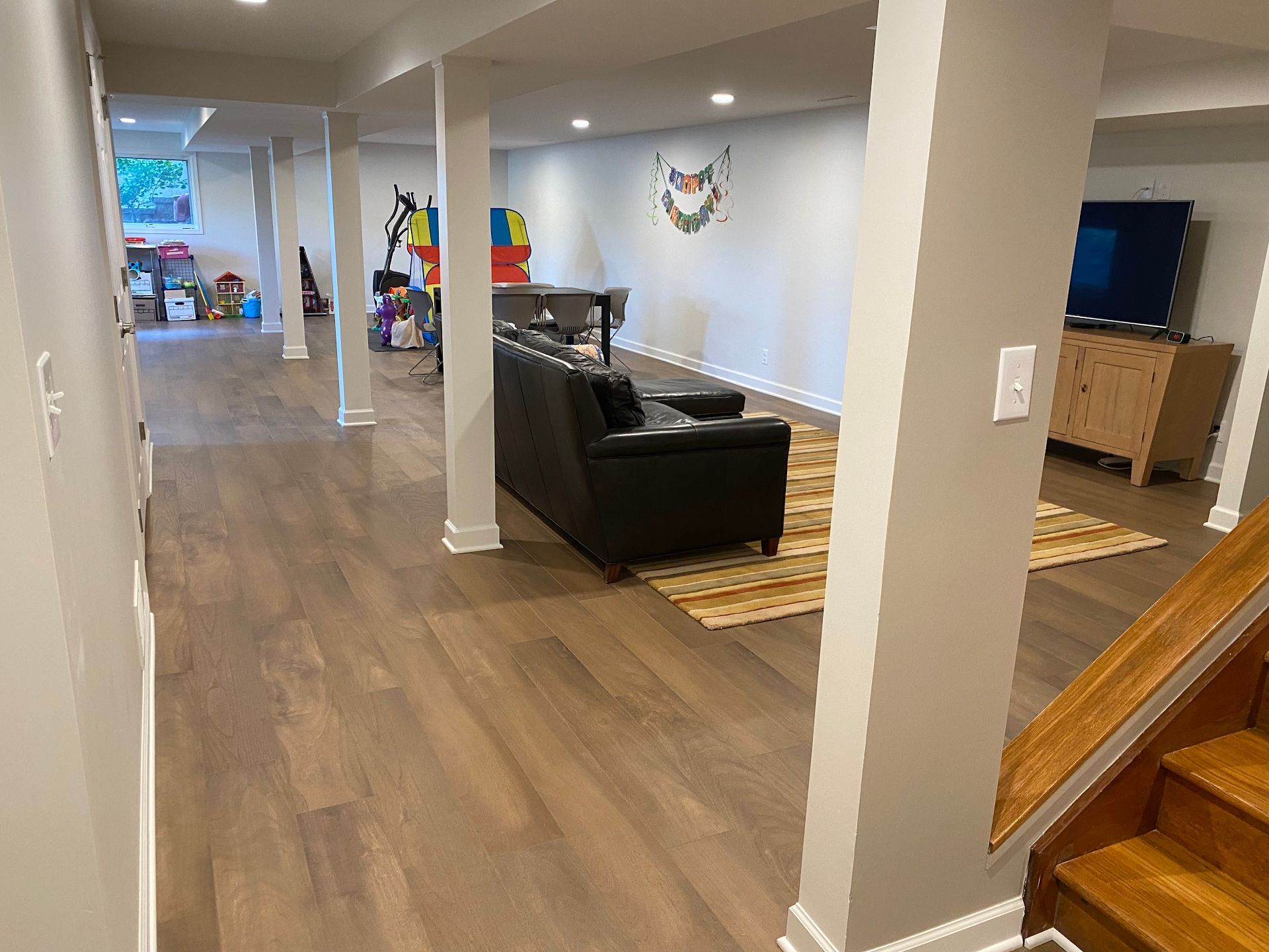Hazelwood Drive Basement Finish